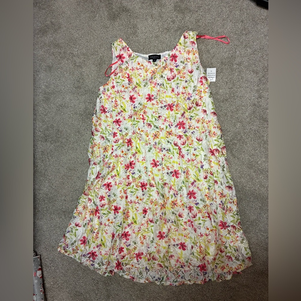 Perceptions Multicolor Floral Dress